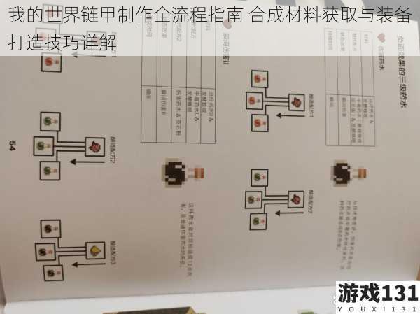 我的世界链甲制作全流程指南 合成材料获取与装备打造技巧详解