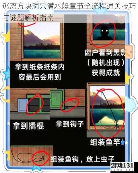逃离方块洞穴潜水艇章节全流程通关技巧与谜题解析指南
