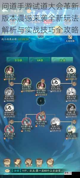 问道手游试道大会革新版本震撼来袭全新玩法解析与实战技巧全攻略