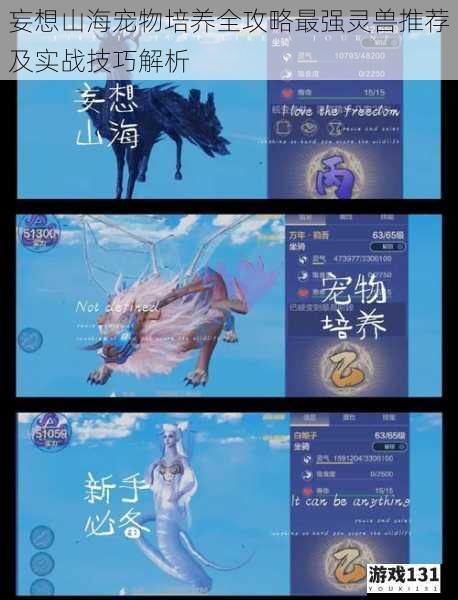 妄想山海宠物培养全攻略最强灵兽推荐及实战技巧解析
