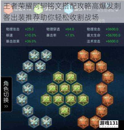 王者荣耀阿轲铭文搭配攻略高爆发刺客出装推荐助你轻松收割战场