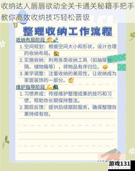 收纳达人唇唇欲动全关卡通关秘籍手把手教你高效收纳技巧轻松晋级