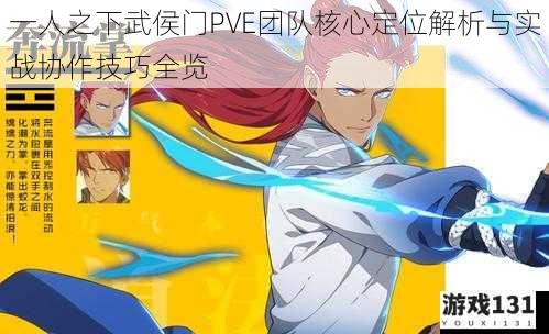 一人之下武侯门PVE团队核心定位解析与实战协作技巧全览