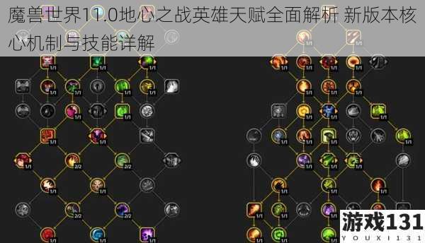 魔兽世界11.0地心之战英雄天赋全面解析 新版本核心机制与技能详解