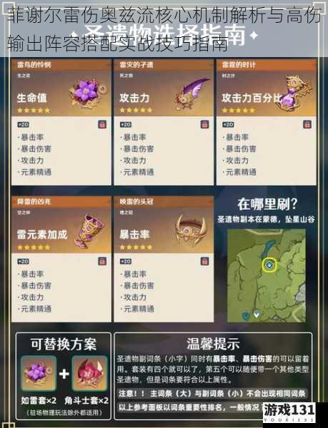 菲谢尔雷伤奥兹流核心机制解析与高伤输出阵容搭配实战技巧指南