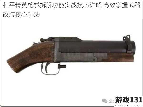 和平精英枪械拆解功能实战技巧详解 高效掌握武器改装核心玩法