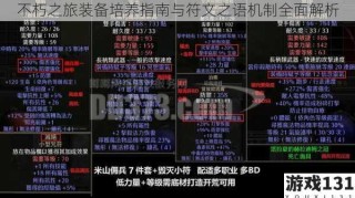 不朽之旅装备培养指南与符文之语机制全面解析