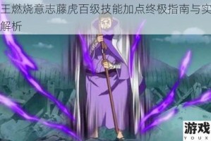 航海王燃烧意志藤虎百级技能加点终极指南与实战技巧全解析