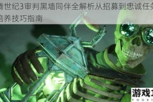 龙腾世纪3审判黑墙同伴全解析从招募到忠诚任务高效培养技巧指南