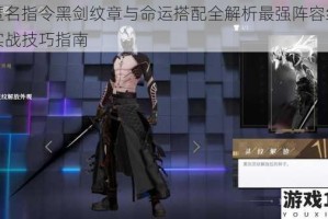 非匿名指令黑剑纹章与命运搭配全解析最强阵容组合及实战技巧指南