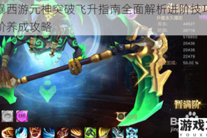 狂暴西游元神突破飞升指南全面解析进阶技巧与高阶养成攻略