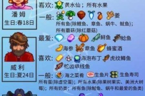 星露谷物语不可结婚男性NPC钟爱电影类型解析与趣味偏好探讨