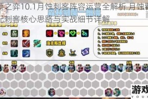 云顶之弈10.1月蚀刺客阵容运营全解析 月蚀羁绊搭配刺客核心思路与实战细节详解
