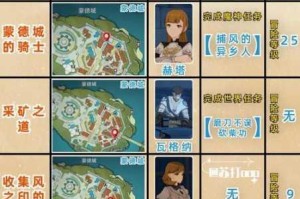 蒙德城声望任务全流程详解高效解锁技巧与心得分享