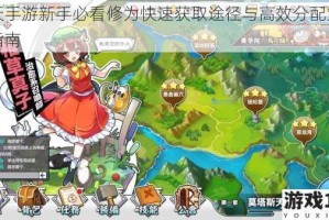 飞天手游新手必看修为快速获取途径与高效分配策略全指南