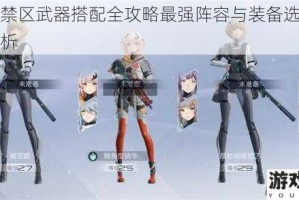 尘白禁区武器搭配全攻略最强阵容与装备选择实战解析