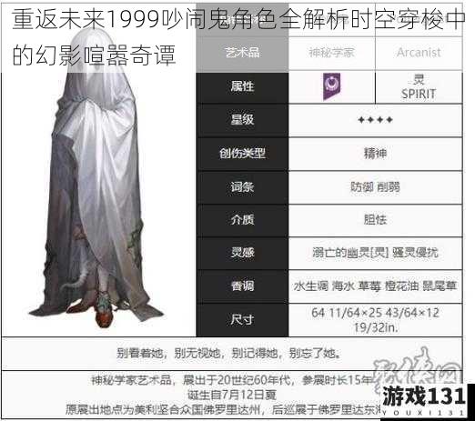 重返未来1999吵闹鬼角色全解析时空穿梭中的幻影喧嚣奇谭