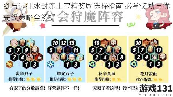 剑与远征冰封冻土宝箱奖励选择指南 必拿奖励与优先级策略全解析