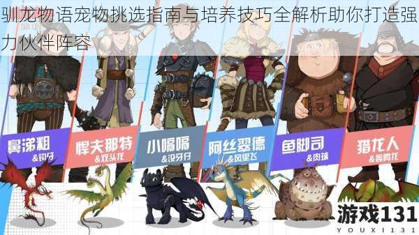驯龙物语宠物挑选指南与培养技巧全解析助你打造强力伙伴阵容