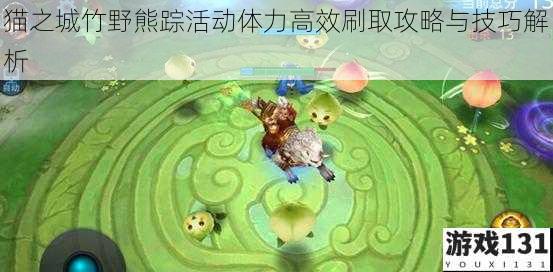 猫之城竹野熊踪活动体力高效刷取攻略与技巧解析