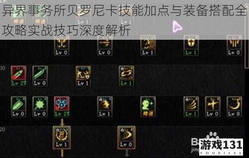 异界事务所贝罗尼卡技能加点与装备搭配全攻略实战技巧深度解析