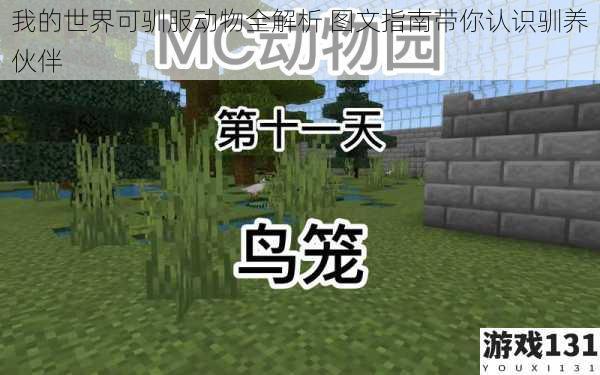 我的世界可驯服动物全解析 图文指南带你认识驯养伙伴