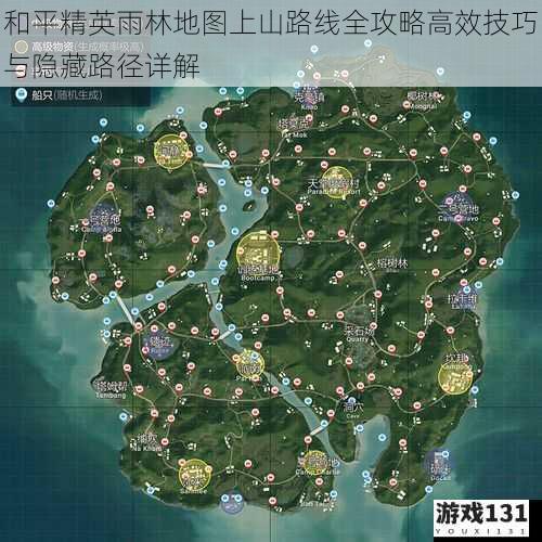 和平精英雨林地图上山路线全攻略高效技巧与隐藏路径详解