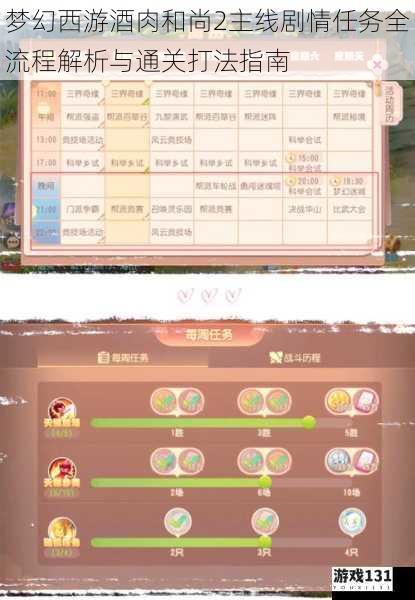 梦幻西游酒肉和尚2主线剧情任务全流程解析与通关打法指南