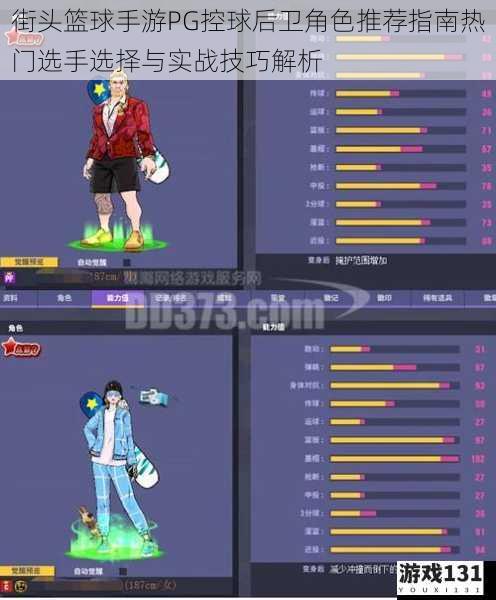 街头篮球手游PG控球后卫角色推荐指南热门选手选择与实战技巧解析