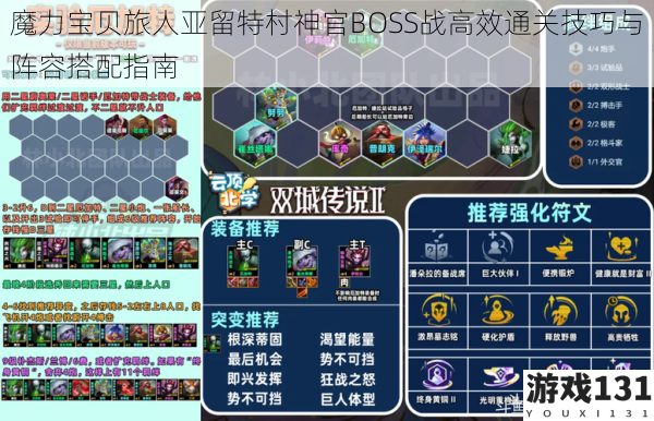 魔力宝贝旅人亚留特村神官BOSS战高效通关技巧与阵容搭配指南