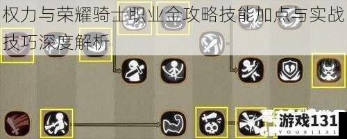 权力与荣耀骑士职业全攻略技能加点与实战技巧深度解析