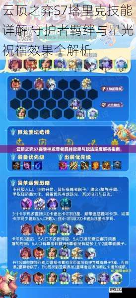 云顶之弈S7塔里克技能详解 守护者羁绊与星光祝福效果全解析