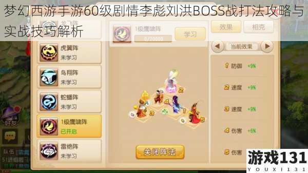 梦幻西游手游60级剧情李彪刘洪BOSS战打法攻略与实战技巧解析