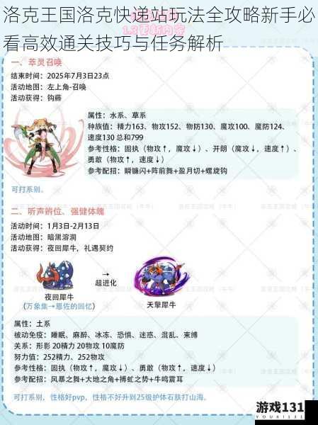 洛克王国洛克快递站玩法全攻略新手必看高效通关技巧与任务解析