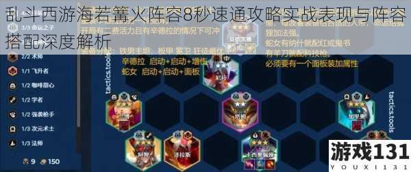 乱斗西游海若篝火阵容8秒速通攻略实战表现与阵容搭配深度解析